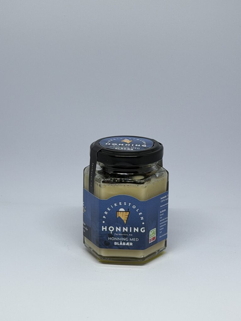 Honning med blåbær 120g